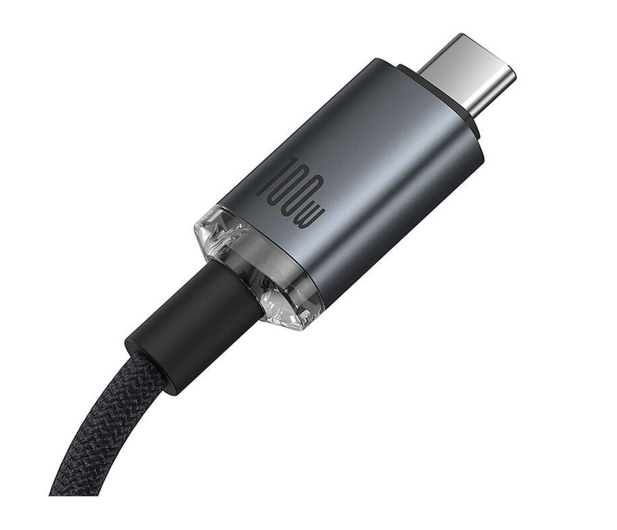 Baseus Kabel USB-C do USB-C Crystal Shine 100W 1,5m 20Gb - 1369962 - zdjęcie 3